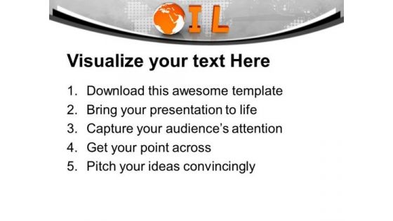Oil World Business PowerPoint Templates Ppt Backgrounds For Slides 0113