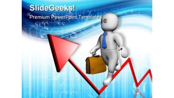 On The Success Way Business PowerPoint Templates And PowerPoint Backgrounds 0311