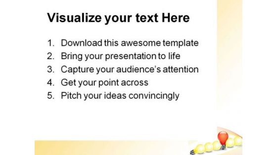 One Got Idea Business PowerPoint Templates And PowerPoint Backgrounds 1211