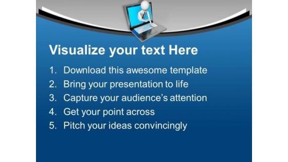 Online Business Agreement PowerPoint Templates Ppt Backgrounds For Slides 0713