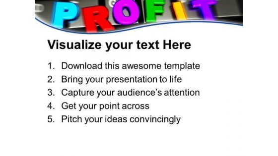 Online Business Profits Success Internet PowerPoint Templates Ppt Backgrounds For Slides 0113