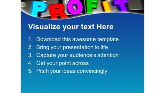Online Business Profits Success Internet PowerPoint Templates Ppt Backgrounds For Slides 0113