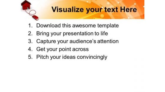 Online Buying Home Internet Technology PowerPoint Templates Ppt Backgrounds For Slides 0113