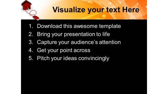 Online Buying Home Internet Technology PowerPoint Templates Ppt Backgrounds For Slides 0113