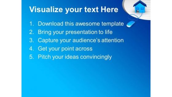 Online Buying Or Selling Home Business PowerPoint Templates Ppt Backgrounds For Slides 0213