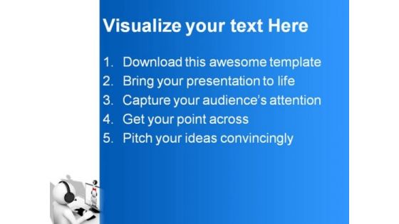 Online Chating Computer Internet PowerPoint Themes And PowerPoint Slides 0211