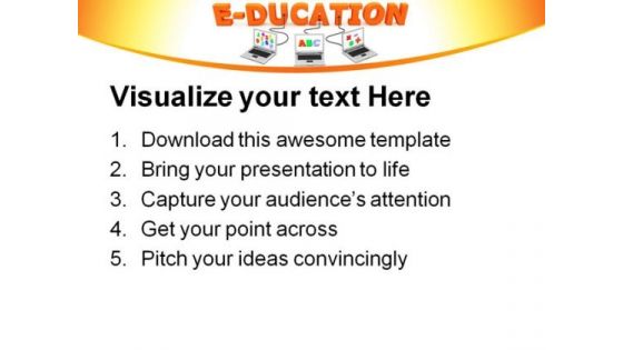 Online Concept Education PowerPoint Backgrounds And Templates 1210