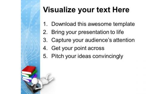 Online Education For Higher Studies PowerPoint Templates Ppt Backgrounds For Slides 0713