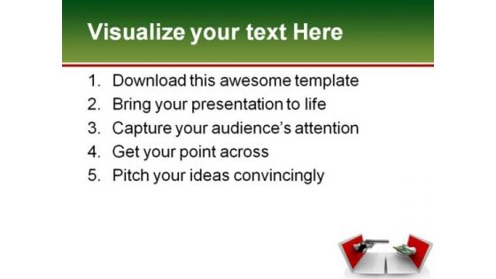 Online Internet PowerPoint Template 0810