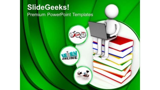 Online Learning Education Concept PowerPoint Templates Ppt Backgrounds For Slides 0513