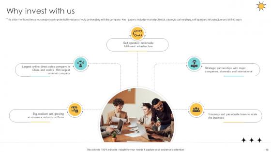 Online Marketplace Pitch Deck Ppt Template