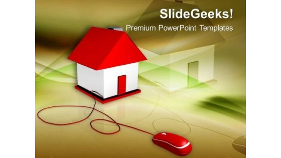 Online Purchase Sale Real Estate PowerPoint Templates Ppt Backgrounds For Slides 0213