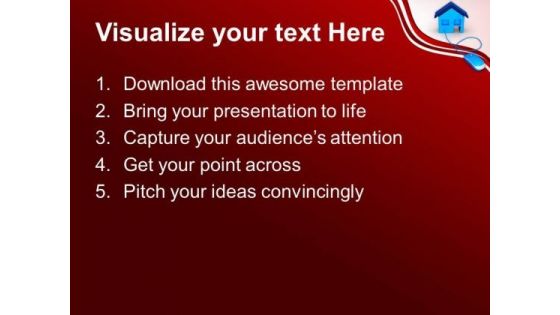 Online Real Estate Marketing Concept PowerPoint Templates Ppt Backgrounds For Slides 0213