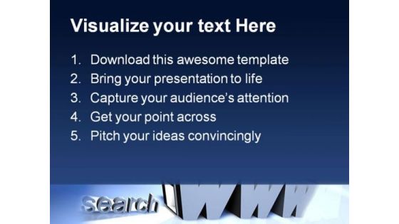 Online Search Internet PowerPoint Templates And PowerPoint Backgrounds 0511