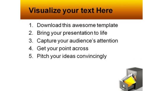 Online Sharing Internet PowerPoint Template 0610