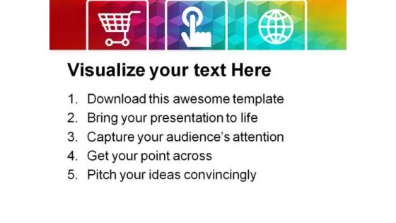 Online Shopping01 Internet PowerPoint Themes And PowerPoint Slides 0711