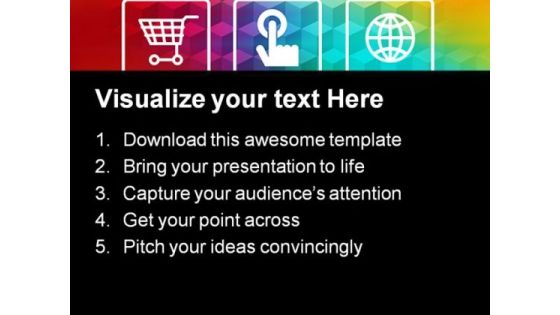 Online Shopping01 Internet PowerPoint Themes And PowerPoint Slides 0711