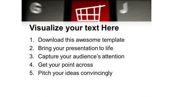 Online Shopping Concept Technology PowerPoint Templates Ppt Backgrounds For Slides 0213