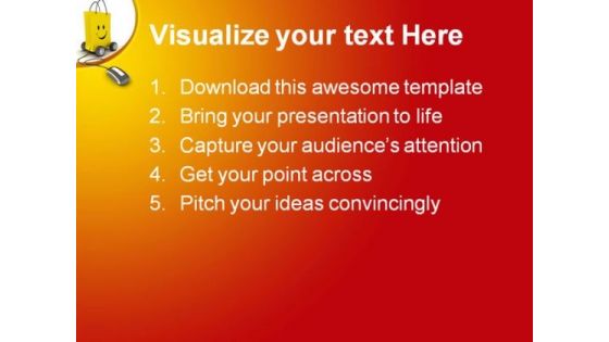 Online Shopping Mouse PowerPoint Templates And PowerPoint Backgrounds 0611