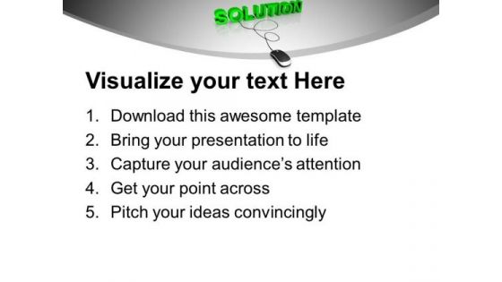 Online Solution Internet Technology PowerPoint Templates Ppt Backgrounds For Slides 0313