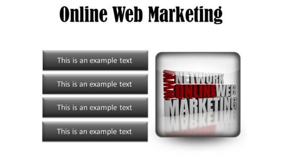 Online Web Marketing Business PowerPoint Presentation Slides S