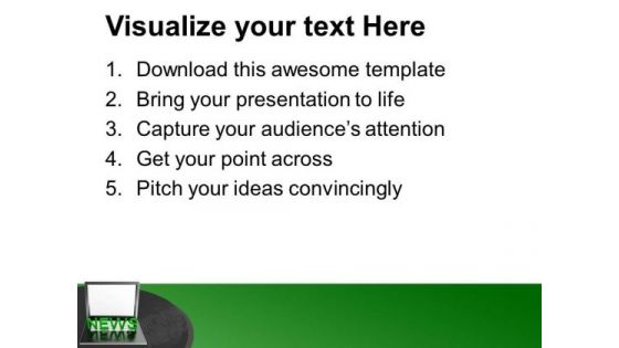 Online World News PowerPoint Templates Ppt Backgrounds For Slides 0313