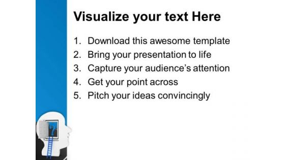 Open The Door Of Business Ideas PowerPoint Templates Ppt Backgrounds For Slides 0713