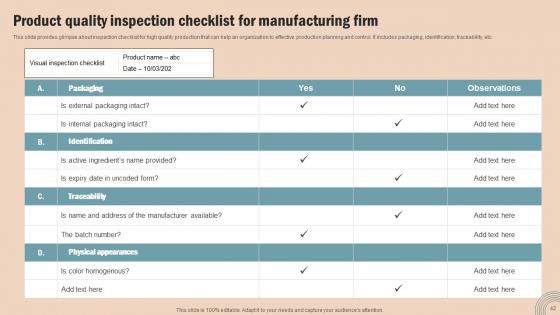 Operations Strategy To Improve Business Productivity And Performance Complete Deck