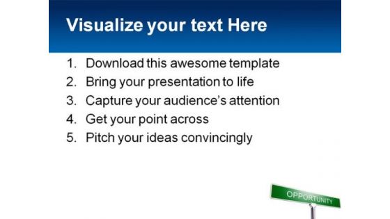 Oportunity Concept Travel PowerPoint Template 1110