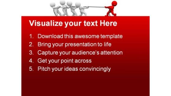 Opponent Leadership PowerPoint Themes And PowerPoint Slides 0711