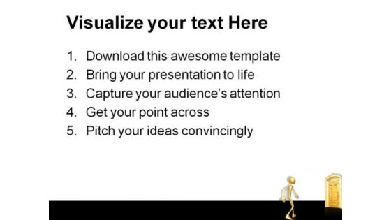 Opportunity Doorway Business PowerPoint Themes And PowerPoint Slides 0811