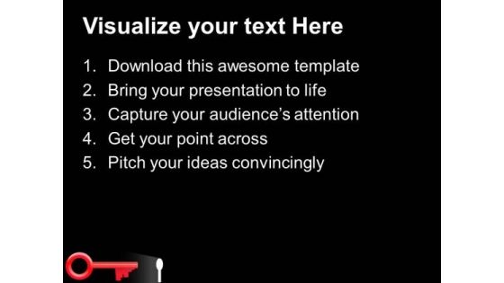Opportunity Key With Idea Business PowerPoint Templates And PowerPoint Themes 0512