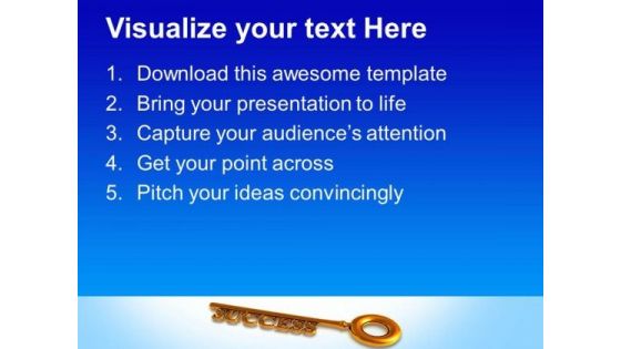Opportunity Keys Success PowerPoint Templates And PowerPoint Themes 0712