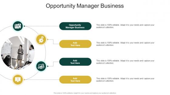 Opportunity Manager Business In Powerpoint And Google Slides Cpb