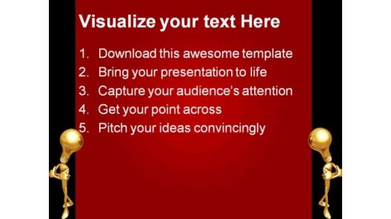 Opposing Ideas Business PowerPoint Templates And PowerPoint Backgrounds 0811