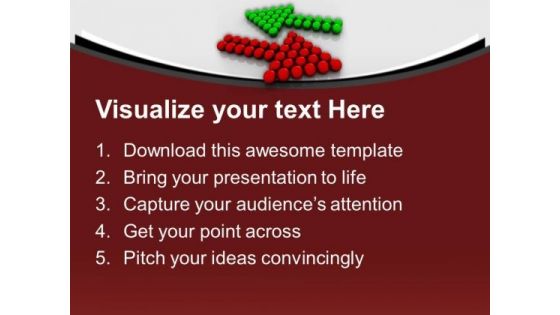 Opposite Arrows Business PowerPoint Templates And PowerPoint Themes 1012