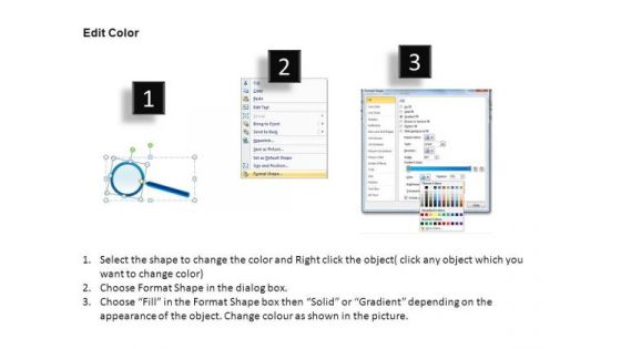Optimization Magnifying Glass PowerPoint Slides And Ppt Diagram Templates
