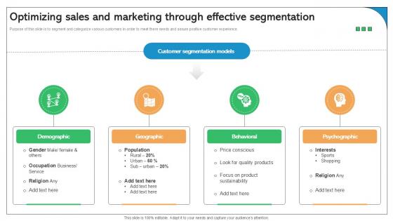 Optimizing Sales And Marketing Through Effective Segmentation Best Practices Ppt Slide SA SS V Optimizing Sales And Marketing Through Effective Segmentation Best Practices Ppt Slide SA SS V