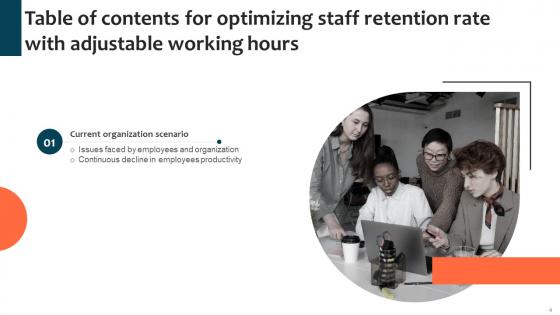 Optimizing Staff Retention Rate With Adjustable Working Hours Ppt Powerpoint Presentation Complete Deck