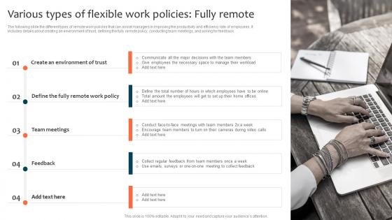 Optimizing Staff Retention Rate With Adjustable Working Hours Ppt Powerpoint Presentation Complete Deck