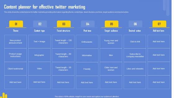 Optimizing Twitter For Online Content Planner For Effective Twitter Marketing Pictures Pdf Optimizing Twitter For Online Content Planner For Effective Twitter Marketing Pictures Pdf