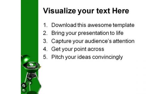 Organic Grilling Environment PowerPoint Themes And PowerPoint Slides 0711