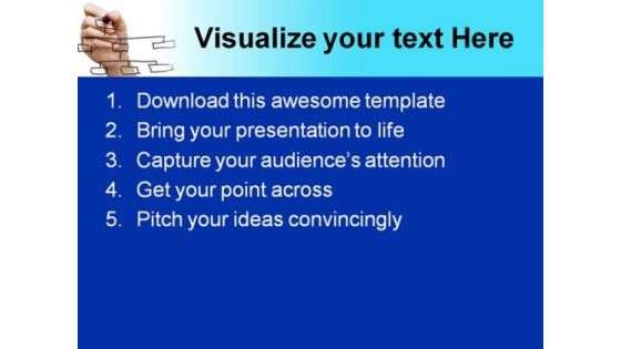 Organisational Chart Business PowerPoint Templates And PowerPoint Backgrounds 0711