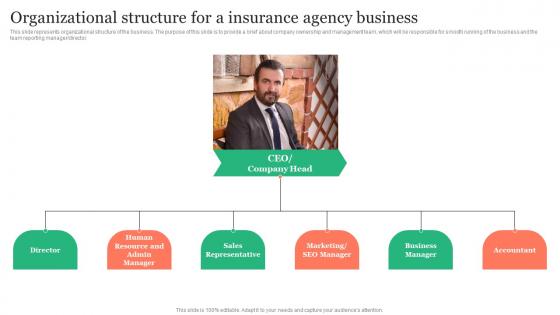 Organizational Structure For A Insurance Agency Insurance Business Plan Graphics Pdf Organizational Structure For A Insurance Agency Insurance Business Plan Graphics Pdf