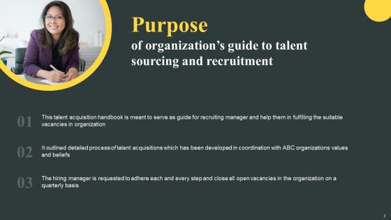 Organizations Guide To Talent Sourcing And Recruitment Ppt Powerpoint Presentation Complete Deck
