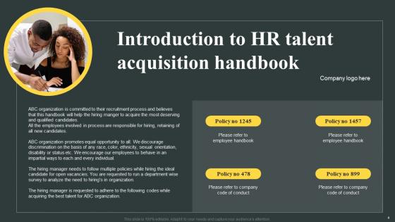 Organizations Guide To Talent Sourcing And Recruitment Ppt Powerpoint Presentation Complete Deck