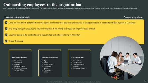Organizations Guide To Talent Sourcing And Recruitment Ppt Powerpoint Presentation Complete Deck