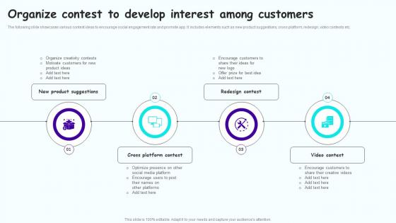 Organize Contest To Develop Leveraging Mobile Marketing Strategies Demonstration Pdf