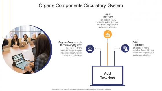 Organs Components Circulatory System In Powerpoint And Google Slides Cpb