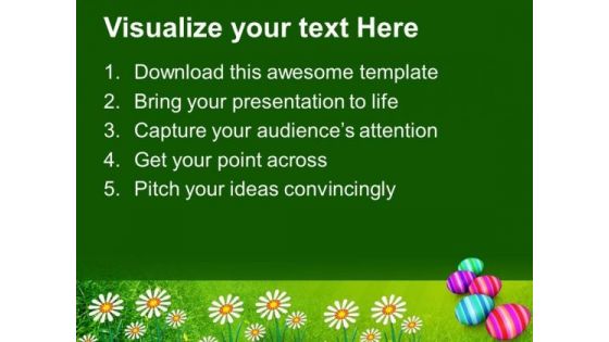 Origin Of Spring Festival Happy Easter Day PowerPoint Templates Ppt Backgrounds For Slides 0313